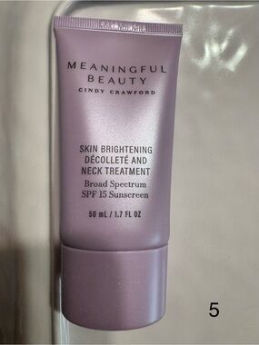 Meaningful Beauty Skin Brightening Décolleté & Neck Treatment - Lavender